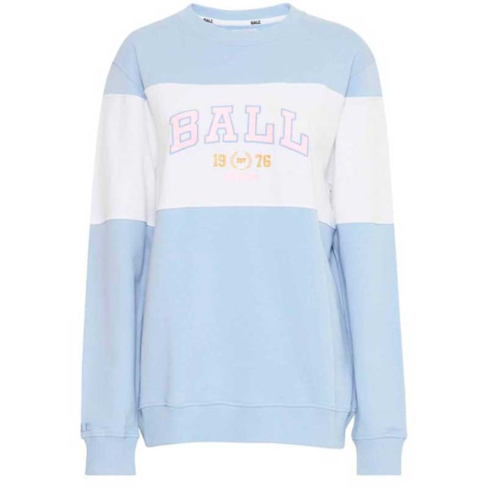 Ball J. Montana Sweatshirt Lyseblå - J BY J Fashion
