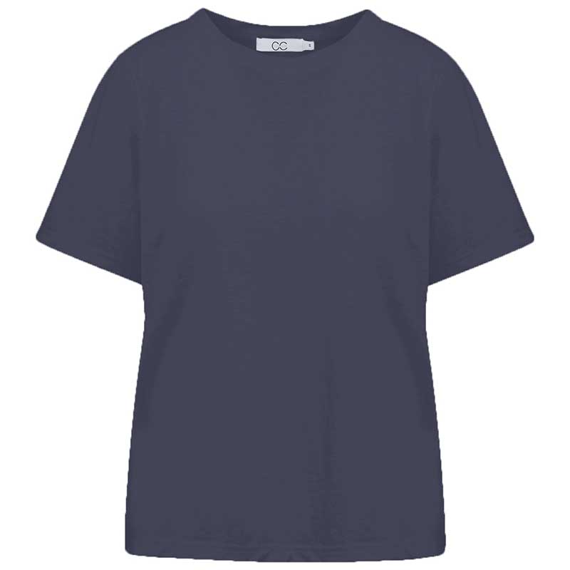 Coster Copenhagen CCH1118 Regular T-Shirt 502 Navy - J BY J Fashion