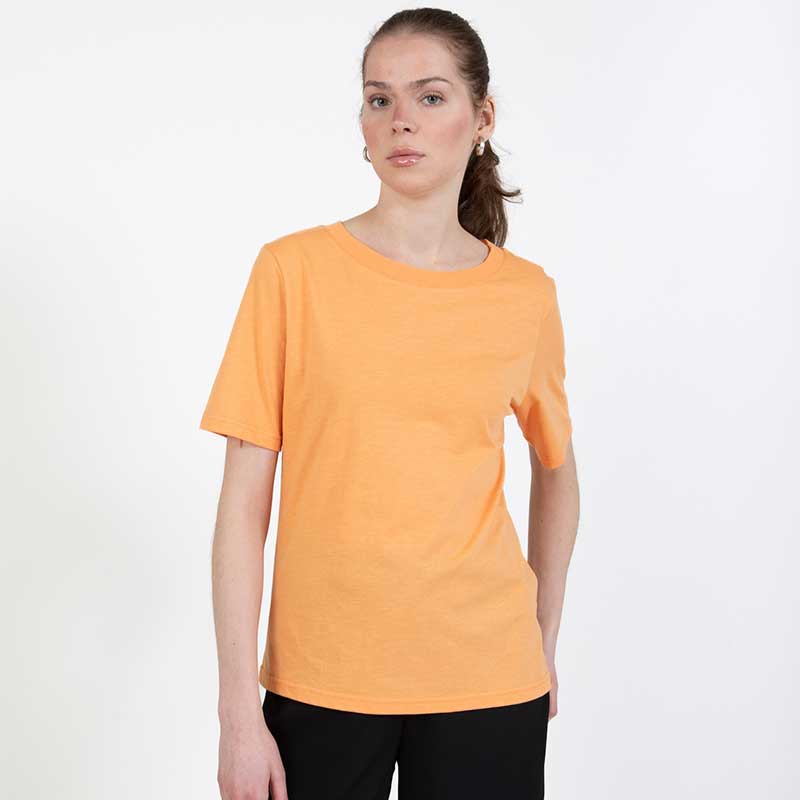 COSTER COPENHAGEN CCH1118 REGULAR T-SHIRT 703 ORANGE - J BY J Fashion