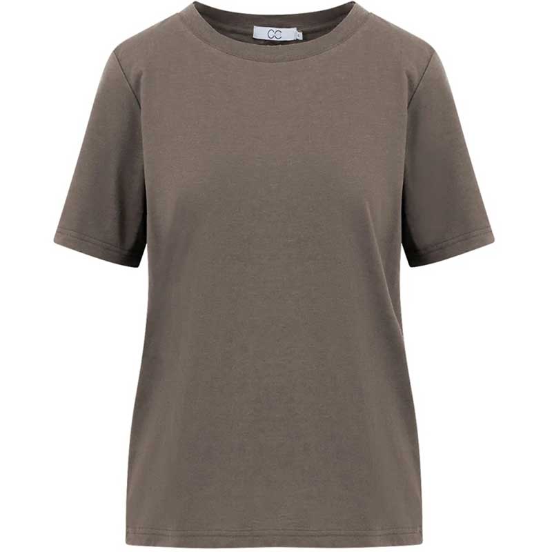 Coster Copenhagen CCH1118 Regular T-Shirt 383 Dark Mud