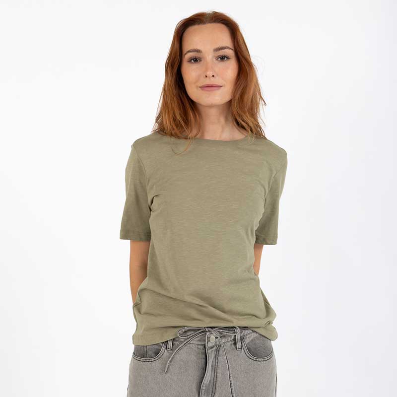 Coster Copenhagen CCH1118 Regular T-Shirt 479 Dusty Olive
