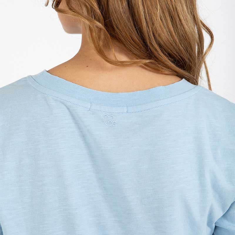 Coster Copenhagen CCH1118 Regular T-Shirt 588 Powder Blue