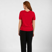 Coster Copenhagen CCH1118 Regular T-Shirt 613 Red - J BY J Fashion