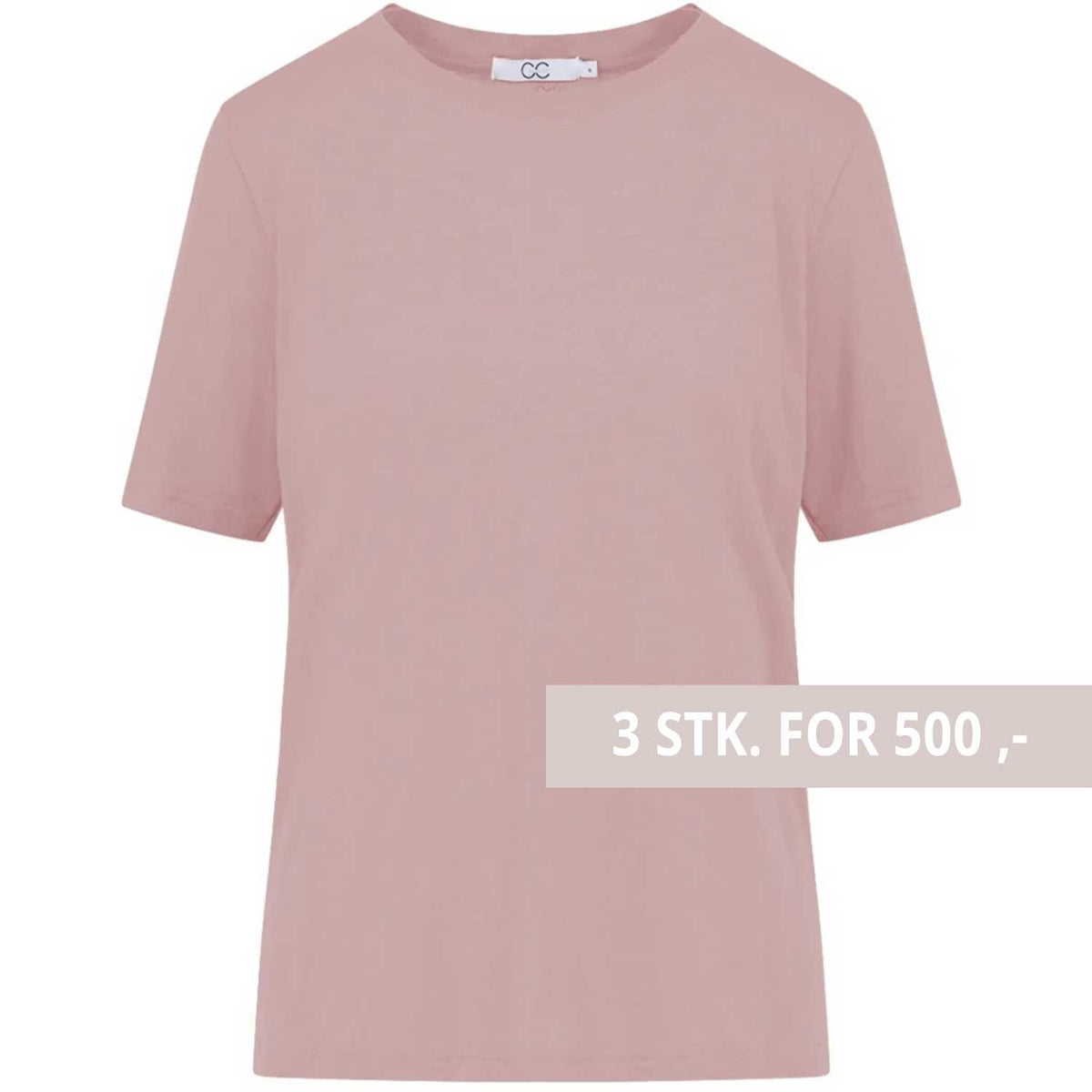 Coster Copenhagen CCH1118 Regular T-Shirt 690 Old Rose
