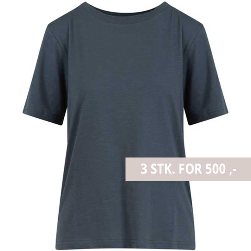 Coster Copenhagen CCH1118 Regular T-Shirt Dark Stone Grey - J BY J Fashion