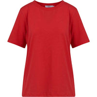 Coster Copenhagen CCH1118 Regular T-Shirt 613 Red - J BY J Fashion