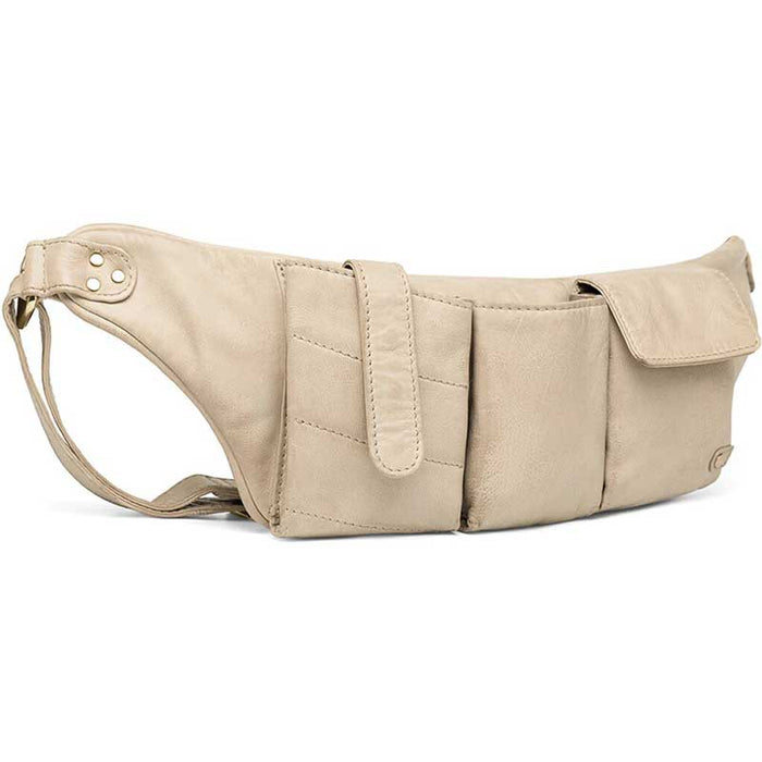 Depeche 16010 Leather Bumbag Lys Sand