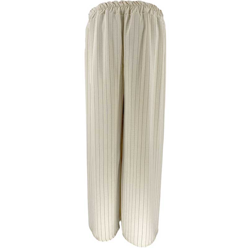 J By J Loose Stribe Pants Ecru