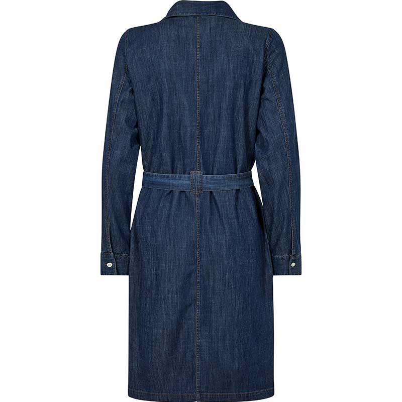 Mos Mosh MMMalti Denim Dress Dark Blue