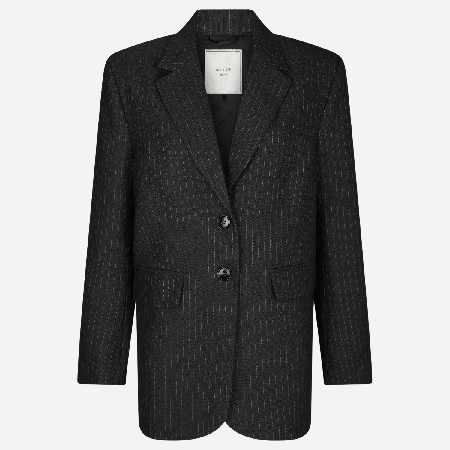 Sariella Button Blazer - Antracit