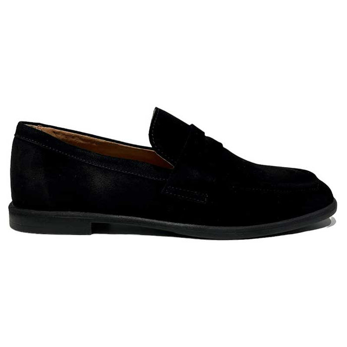 PAVEMENT HAILEY SUEDE LOAFERS SORT - J BY J Fashion
