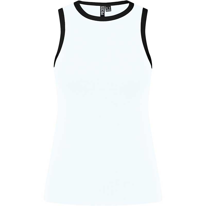 PIECES dam topp PCMAY - French Vanilla main image 0