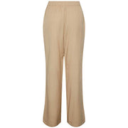 Pieces PCMilano HW Wide Pant D2D PB Sand - J BY J Fashion