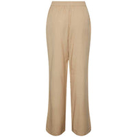 Pieces PCMilano HW Wide Pant D2D PB Sand - J BY J Fashion
