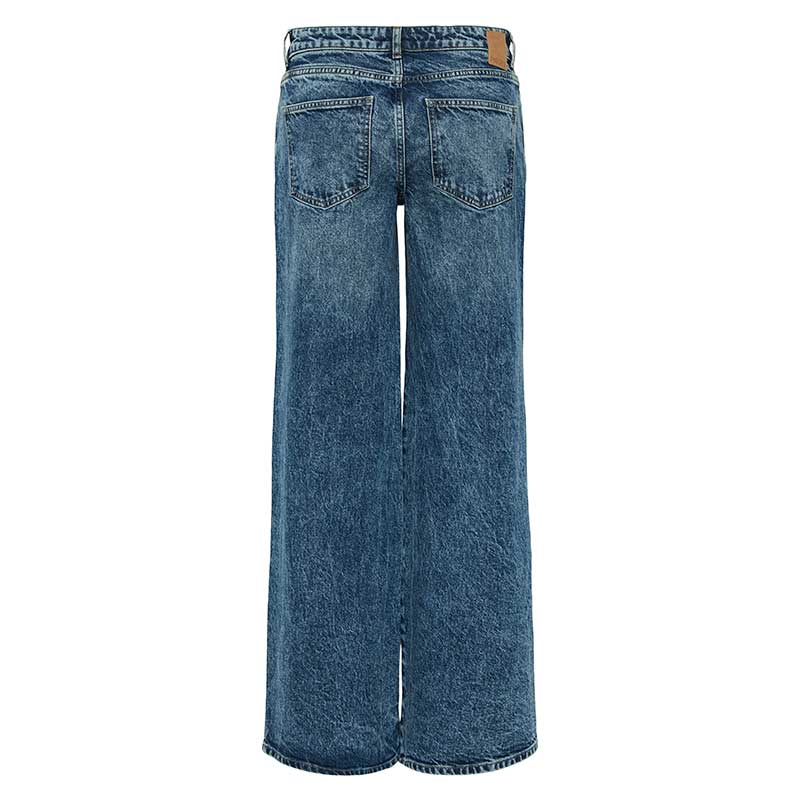 Pcselma Lw Wide Jeans Lb Light Blue Denim