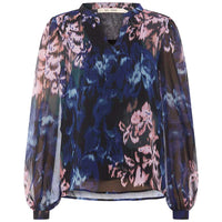 Rue De Femme New Corsa Blouse Mørkeblå