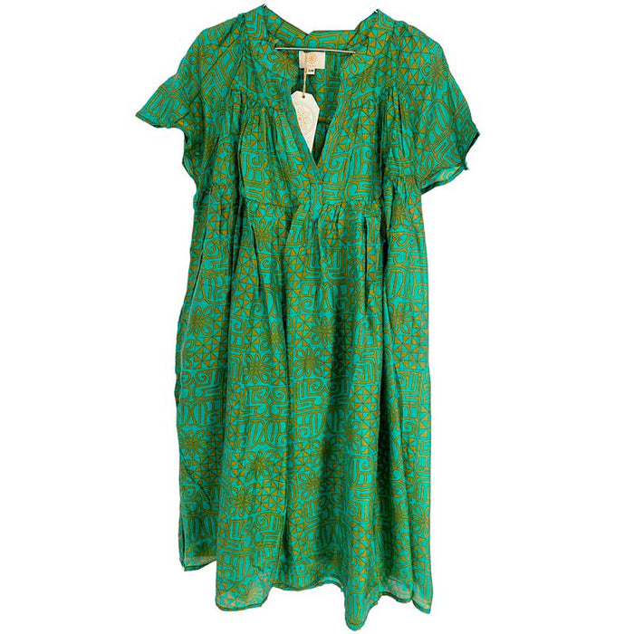 Wauw Unique Frauli Dress Grøn