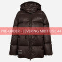 Haute L'Amitié Climb Puffer jakke i brun-1