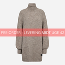 Haute L'Amitié Darcia Rib Collar Knit Walnut