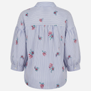 J By J 82422 Embroidery Shirt Light Blue