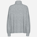 Pieces PCMalou LS Rollneck Knit Noos Medium Grey Melange