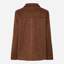 Pieces PCRakel Brushed Outerwear Blazer Downtown Brown