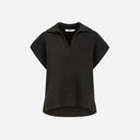Coster Copenhagen Emerie Knit Polo Top Black