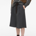 Rouge Edit RouLambeth RW WF Culotte Bermuda Shorts Dark Grey