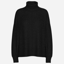 Pieces PCMalou LS Rollneck Knit Noos Black