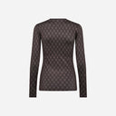 Hype The Detail 200-14-51 Printed Blouse Brown