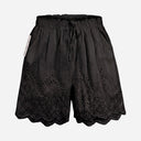 J By J 86327 Embroidery Shorts Black