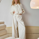 Neo Noir Massie Structure Pants Off White