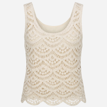 J By J Embroidery S/L Top Creme