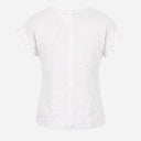 J BY J 10797 Embroidery Blouse White