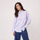 Co Couture SomoCC Stripe Shirt White