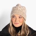 Hést Gera Beanie Light Brown Melange