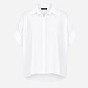 J by J 8504-3 Oversized Shirt White