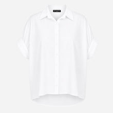 J by J 8504-3 Oversized Shirt White