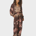 Neo Noir Lunet Botanical Border Pants Black