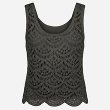 J By J Embroidery S/L Top Black