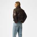 Pieces PCAmilia Short Puffer Jacket PWP Hot Fudge