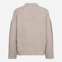 Co Couture RowCC Button Sleeve Knit Bone