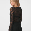 Neo Noir Matria Lace Blouse  Black