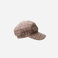 Black Colour BCRosina Checked Cap Sand