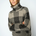 Mos Mosh MMMaija Check Knit Black