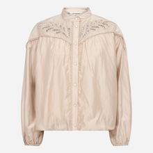 Co Couture MelinCC Balloon Lace Shirt Champagne