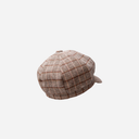 Black Colour BCRosina Checked Cap Sand