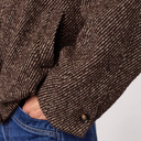 Co Couture SachaCC Balloon Jacket Dark Brown