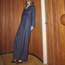 Co Couture TerryCC Barrel Pant Navy Denim