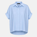 J by J 8504-3 Oversized Shirt Sky Blue